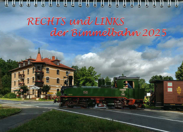 Tischkalender Links und Rechts der Bimmelbahn