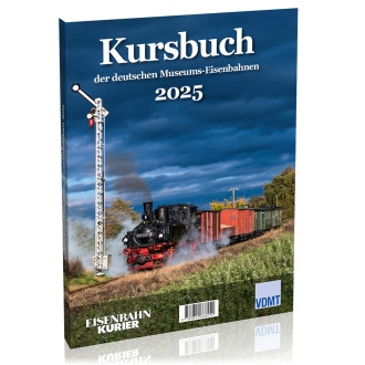 Kursbuch der deutschen Museums-Eisenbahnen - 2025